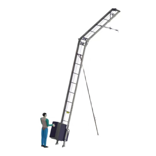 19m Aluminum Alloy Hoist Ladder